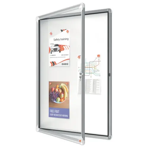 Vitrine d'intérieur magnétique Premium Plus - 9 x A4 - NOBO