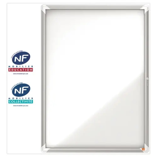 Vitrine d'intérieur magnétique Premium Plus - 9 x A4 - NOBO