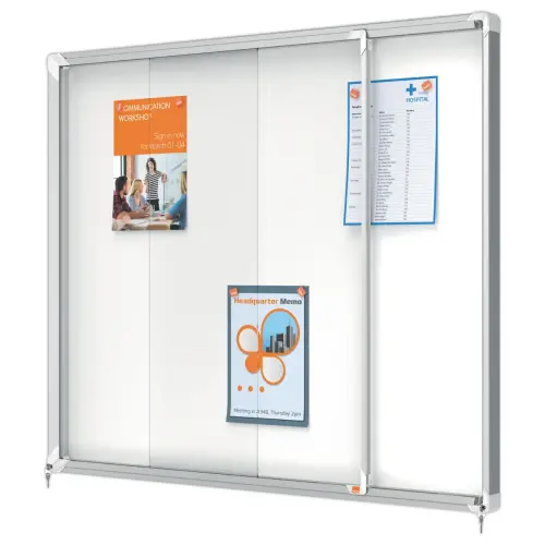 Vitrine d'intérieur magnétique Premium Plus - 15 x A4 - NOBO