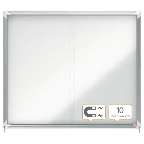 Vitrine d'intérieur magnétique Premium Plus - 15 x A4 - NOBO