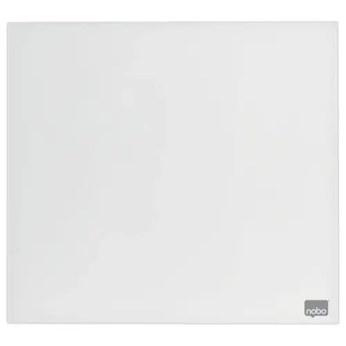 Tableau blanc en verre magnétique - 45 x 45 cm - NOBO