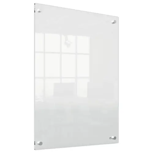 Tableau blanc en acrylique transparent - 60 x 45 cm - NOBO