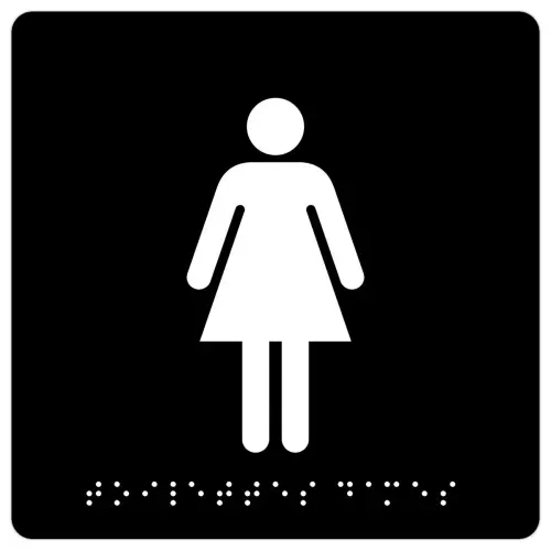 Plaque de signalisation &ndash; Femmes &ndash; Pavo 