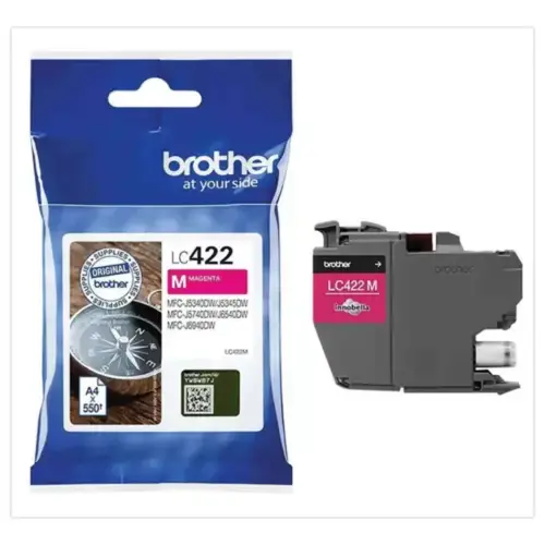 Cartouche JE BROTHER LC422M Magenta 