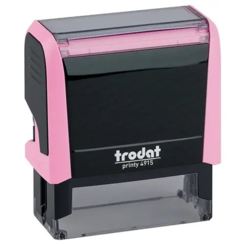 Tampon TRODAT Printy 7L Maxi 4915 personnalisable - Rose pastel