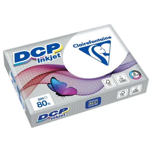 Papier DCP Inkjet blanc A4 80G - 500 feuilles 
