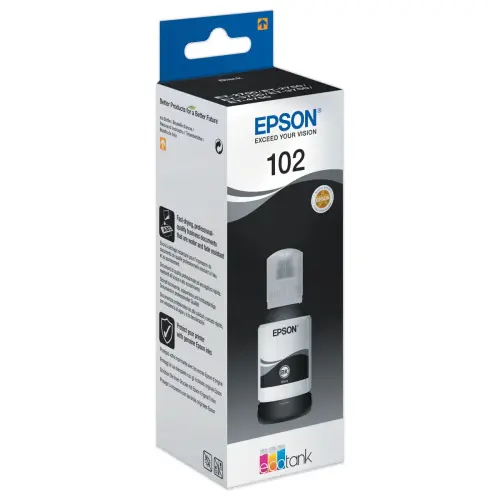 Bouteille d'encre 102 EcoTank - Noir - Epson 