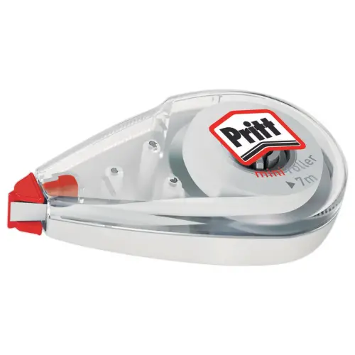 Mini-correcteur &agrave; sec  Mini Roller - Bande L 7 m x l 4,2 mm - PRITT 