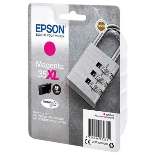 Cartouche Jet d'encre EPSON 35XL magenta 