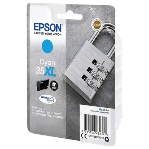 Cartouche Jet d'encre EPSON 35XL cyan