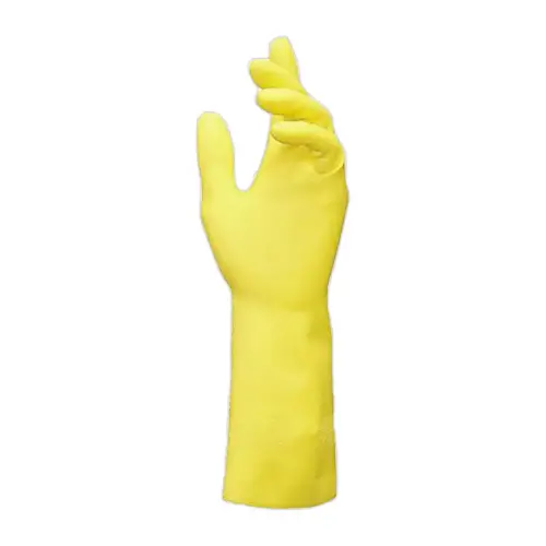 Paire Gants menage latex jaune taille 9