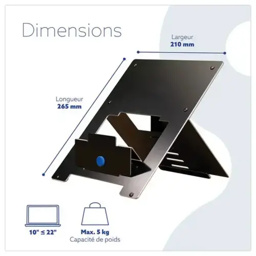 Support PC portable RISER flexible 
