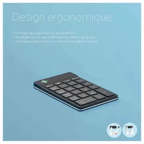 Pavé numérique bluetooth R-GO