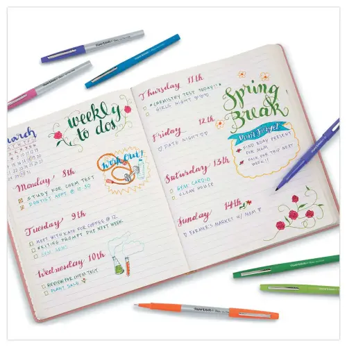 4 feutres Flair fun - Ecriture moyenne - PAPERMATE