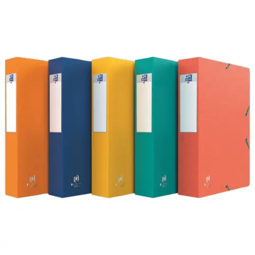 Boite de classement Bicolor Recyc - dos 6 cm - OXFORD 