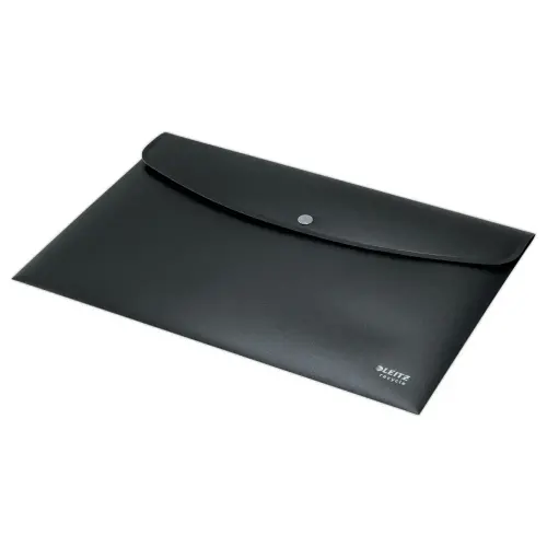 Pochette pression Leitz PP recyclé A4 noir