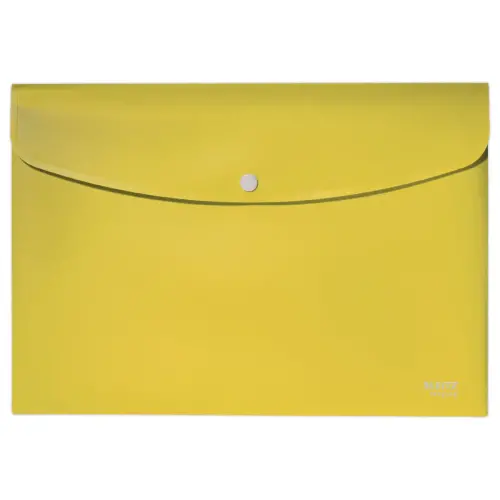 Pochette pression Leitz PP recyclé A4 - Jaune