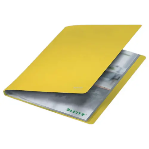 Protège-documents - A4 - 40 pochettes - Jaune - LEITZ