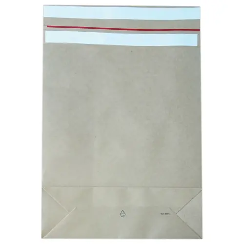 200 Pochettes réutilisables kraft 350x450x120 100g