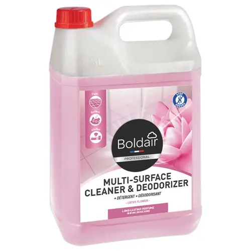 Nettoyant et desodorisant multi-surfaces fleur de lotus 5L