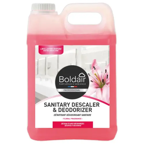 Nettoyant détartrant et desodorisant floral pour sanitaire 5L