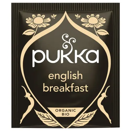 20 Sachets de th&eacute; noir bio - English Breakfast - Pukka 