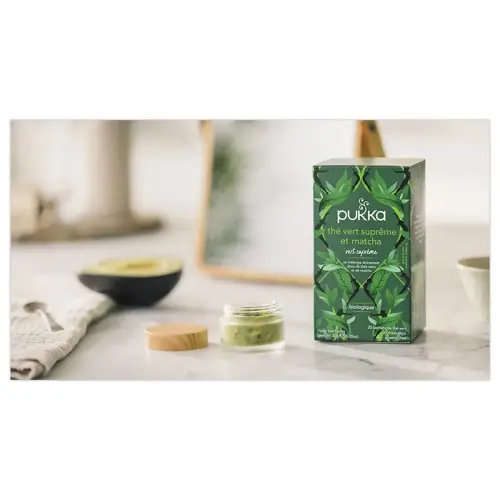 20 Sachets de thé vert - Matcha - Pukka