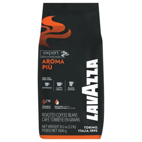 Caf&eacute; grains 1kg LAVAZZA Aroma Piu 