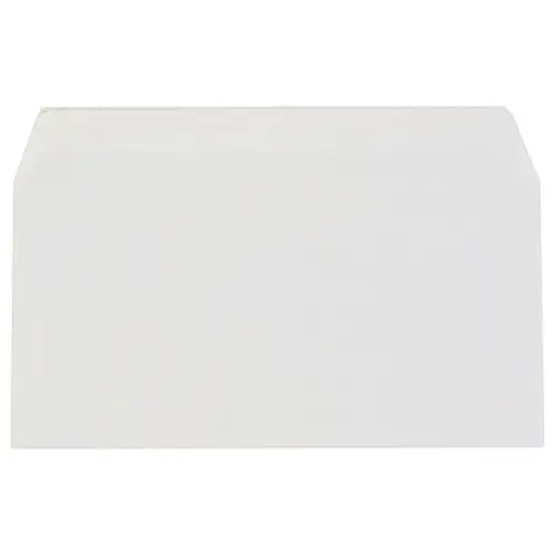500 Enveloppes blanches recyclées 110 x 220 - 80 g - Bande siliconée - Fiducial