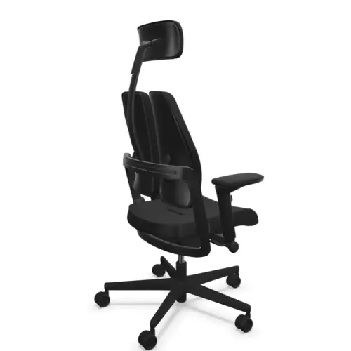 Siège DUO BACK ergonomique synchrone noir
