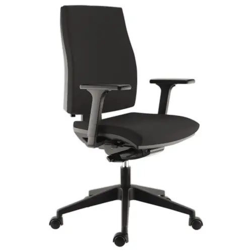 Siège LILLE Synchrone avec Accotoirs 3Dnoir monté