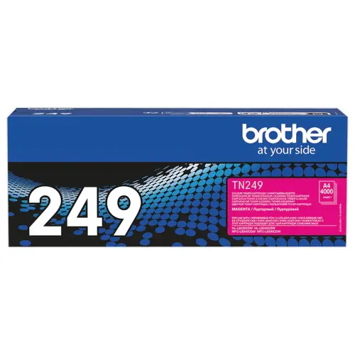 Cartouche magenta laser tr&egrave;s haute capacit&eacute; Brother TN249M 