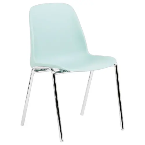 Chaise Charlotte vert clair pastel 