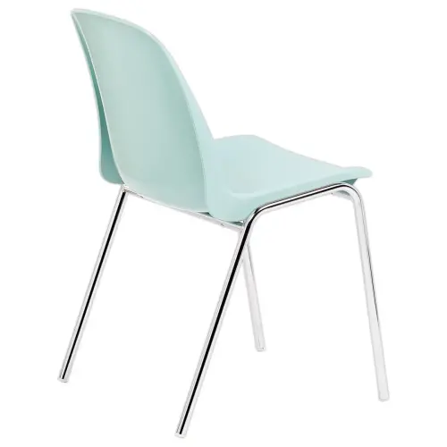 Chaise Charlotte vert clair pastel 