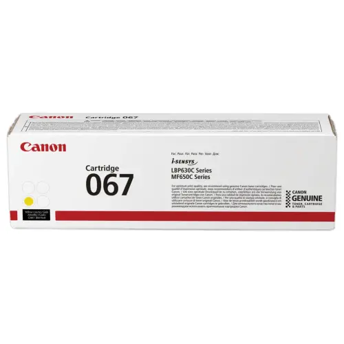 Toner CANON 067 Jaune
