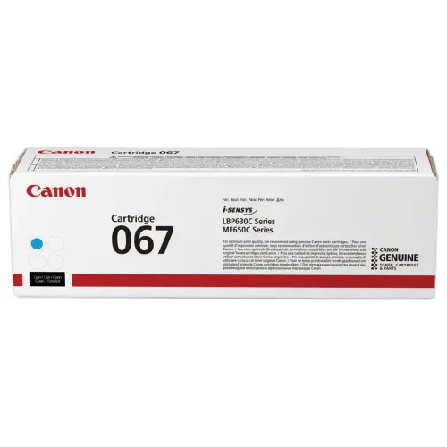 Toner CANON 067 Cyan
