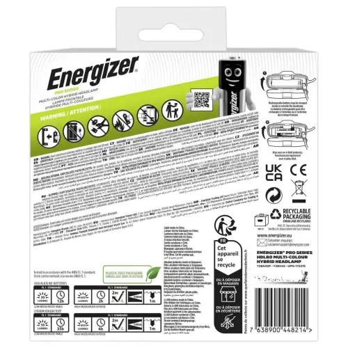 Torche frontale hybride - 7 modes - ENERGIZER 