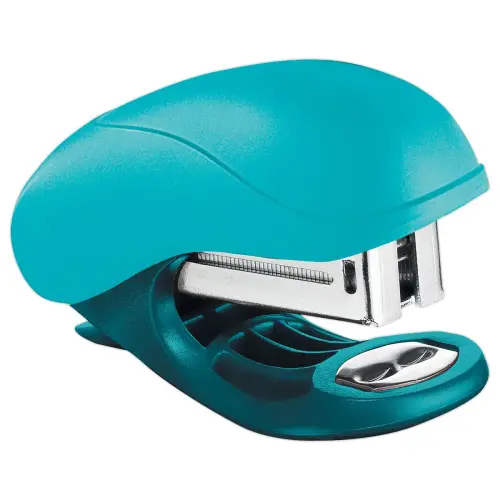 Mini agrafeuse VIVO n°10 + 400 agrafes, coloris assortis