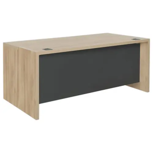 Bureau BARI 180 cm ch&ecirc;ne du bocage mont&eacute; 