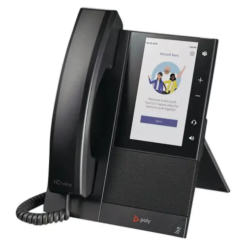 Combiné téléphone desktop Poly CCX 500