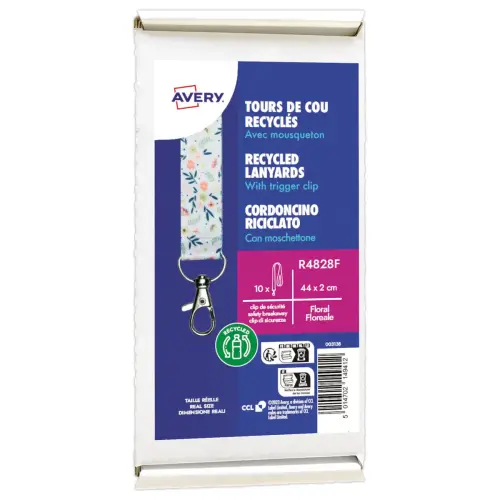 10 Tours de cou recycl&eacute;s fantaisie x10 