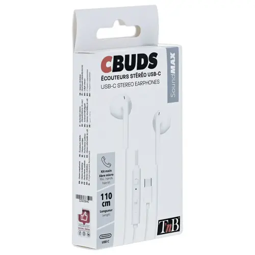 Écouteurs semi intra-auriculaires TYPE-C