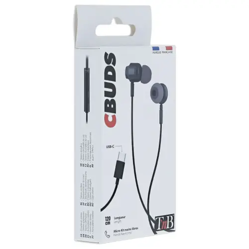 &Eacute;couteurs semi intra-auriculaires TYPE-C 