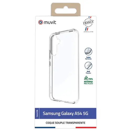 Coque souple transparente pour SamsungGalaxy A54 5G