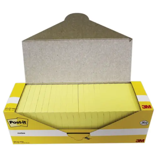 24 Notes repositionnables (18 blocs + 6 offerts) - 100 feuilles - 76 x 76 mm - POST-IT 
