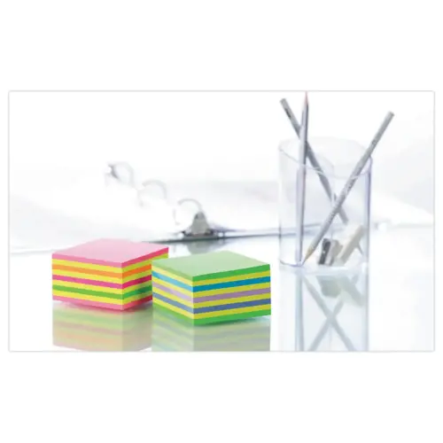 6 Notes Cube Post-it® 76x76 mm - 450 feuilles - coloris assortis