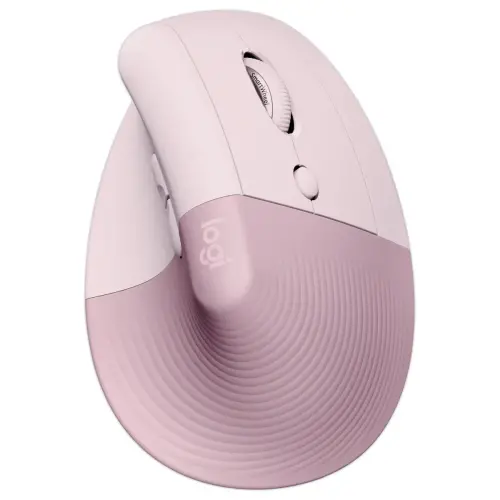 Souris ergo lift droitier Logitech rose