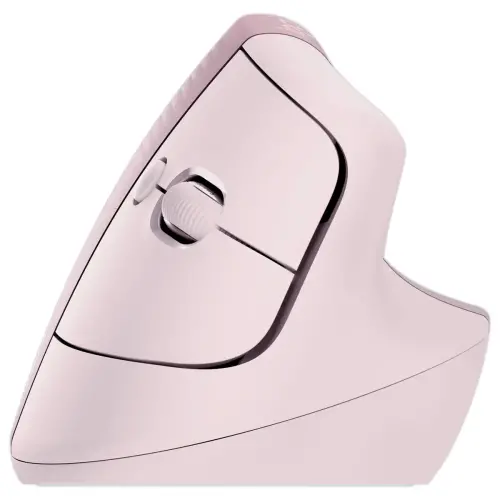 Souris ergo lift droitier Logitech rose
