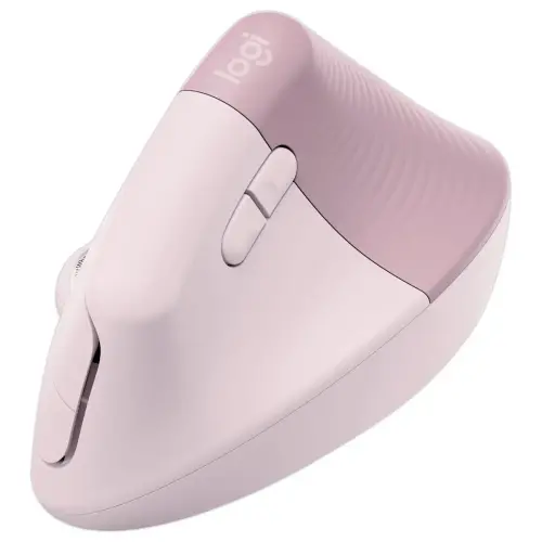 Souris ergo lift droitier Logitech rose