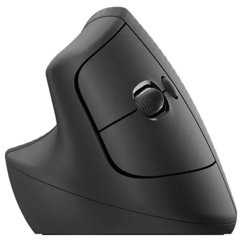 Souris ergo lift gaucher Logitech grisfoncé